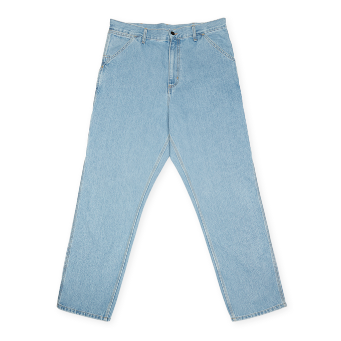 Carhartt WIP Single Knee Pant blauw 88373 1