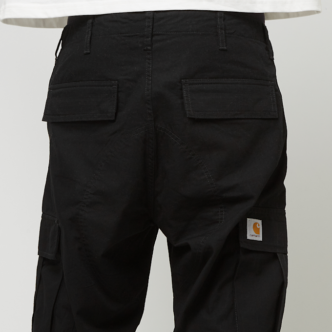 Carhartt WIP Regular Cargo Pant black garment dyed schwarz 89166 6