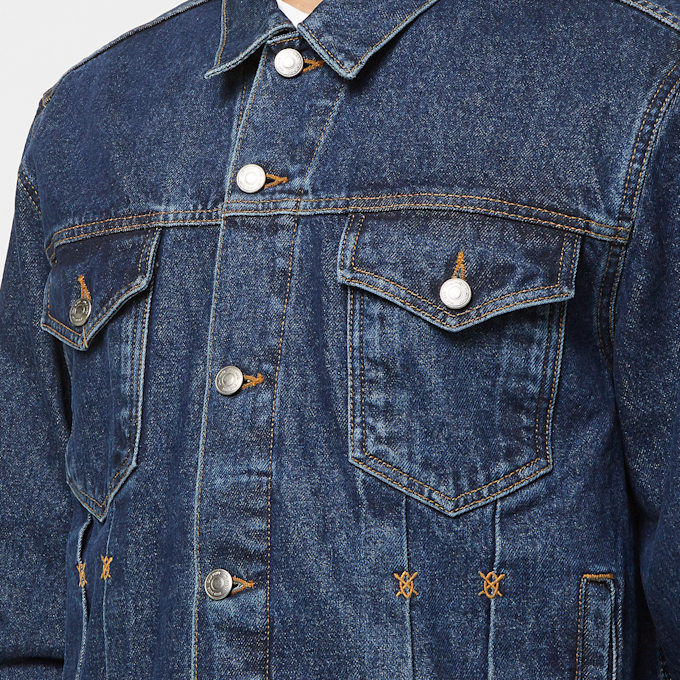 Daily Paper Bomi Denim Jacket blauw 85483 5