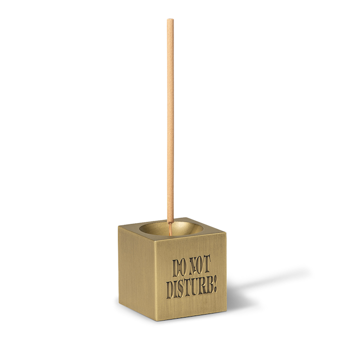 Carhartt WIP Do Not Disturb Incense Holder doré 90923 1