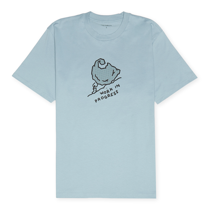 Carhartt WIP S/S Move On Up T-Shirt blue 89689 1