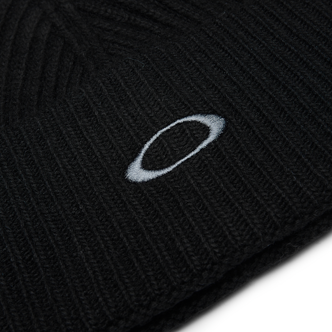 Oakley Ellipse Ribbed Beanie schwarz 89690 3