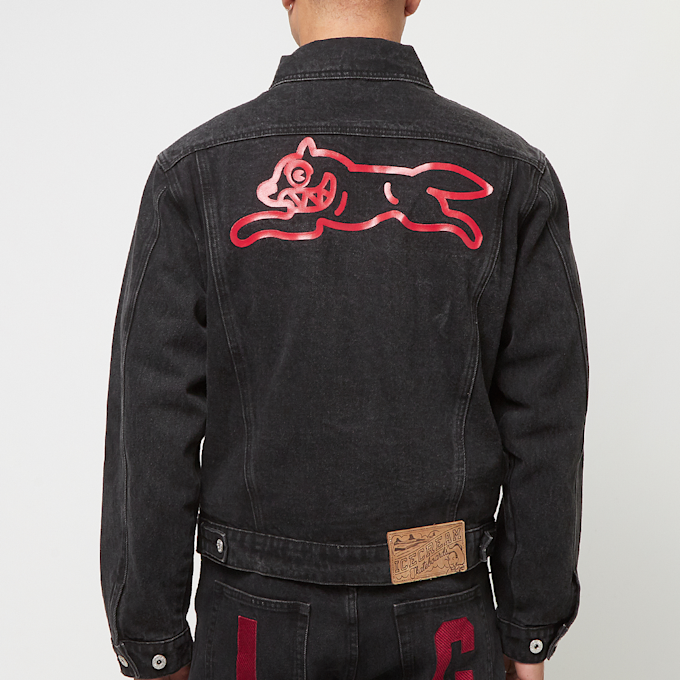ICECREAM Running Dog Denim Trucker Jacket noir 88383 4