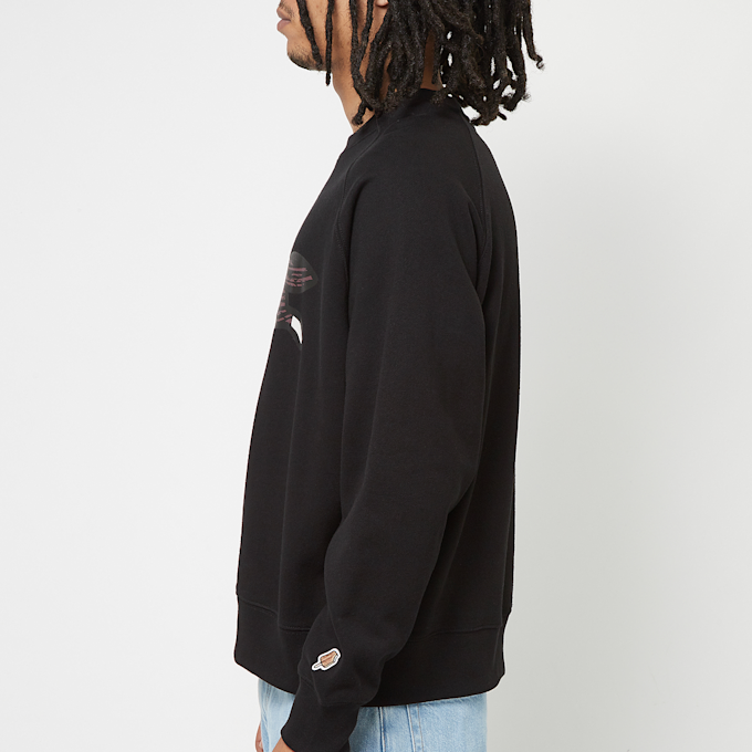 ICECREAM Woodgrain Running Dog Crewneck zwart 90056 3