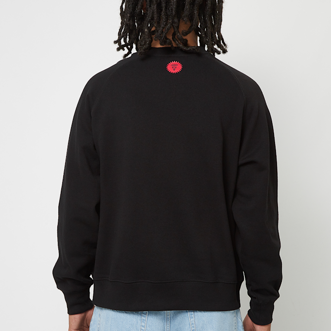 ICECREAM Woodgrain Running Dog Crewneck zwart 90056 4