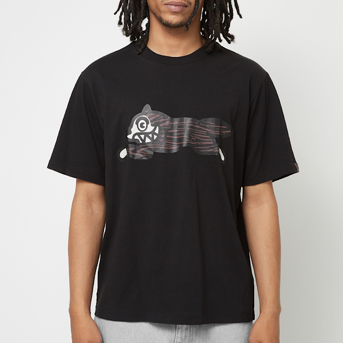 ICECREAM Woodgrain Running Dog T-Shirt schwarz 90354 2