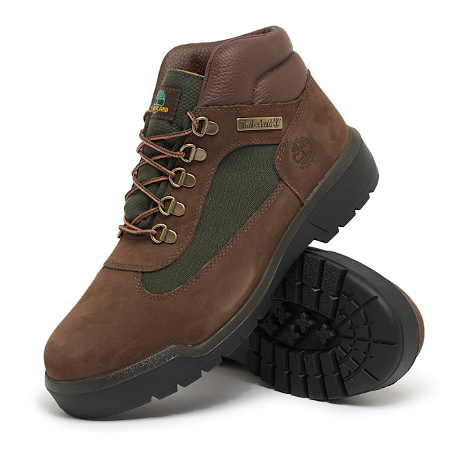 Timberland Field Boot Mid Lace Up Waterproof Boot brun 88386 7