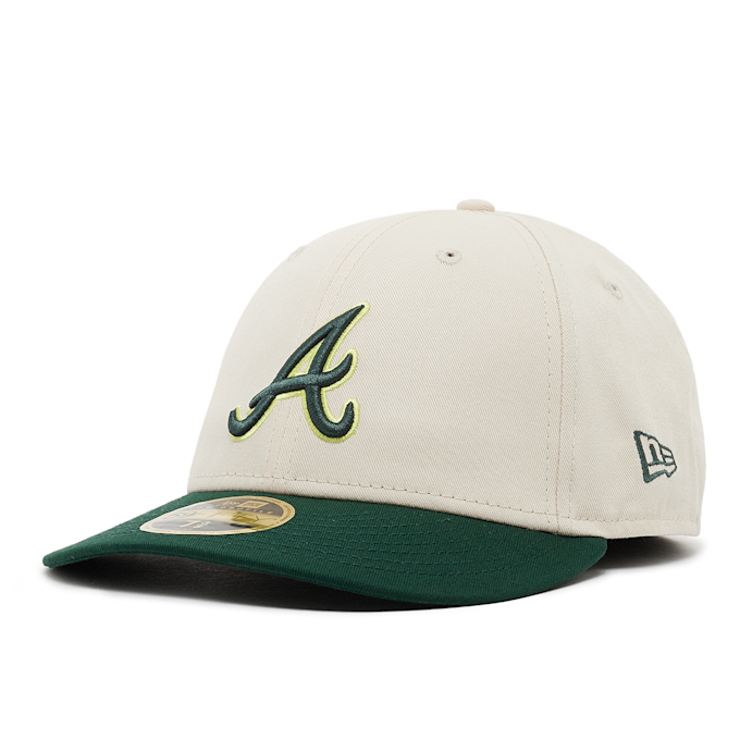 New Era Atlanta Braves World Series Low Profile 59FIFTY Fitted Cap beige 88389 1