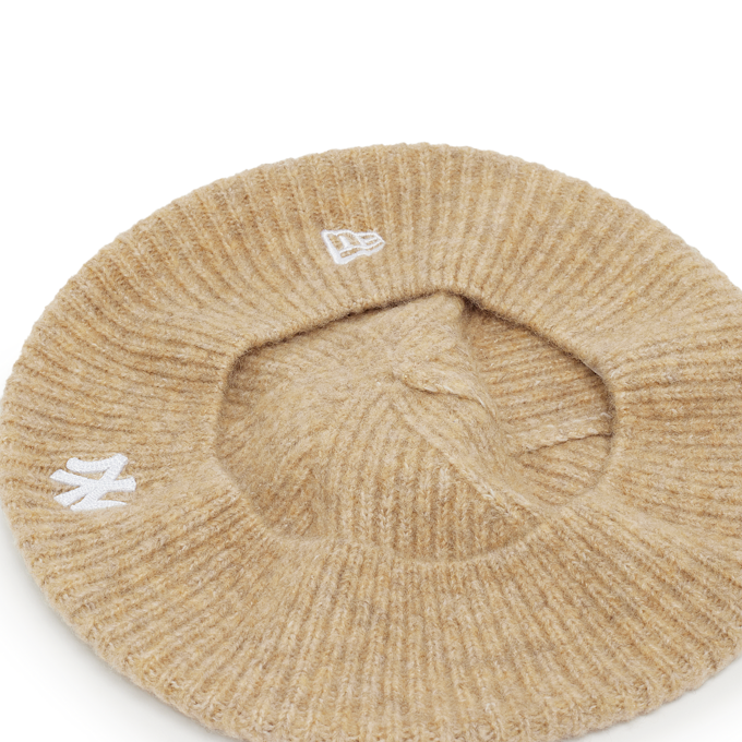 New Era New York Yankees Beret beige 91083 4