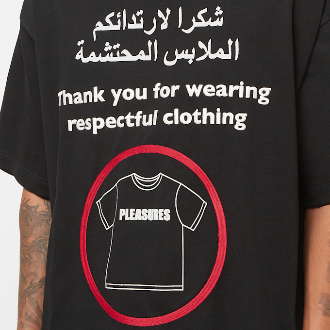 Pleasures Respect Heavyweight Shirt black 87219 5