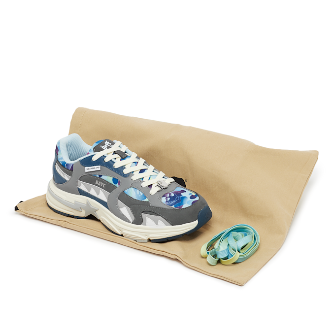 A Bathing Ape x BAYC Shark Sta M2 blau 85512 8