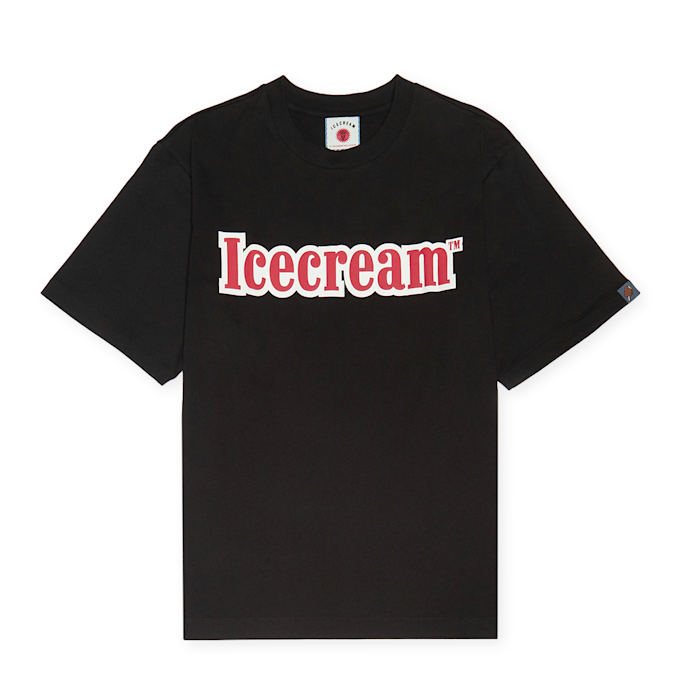 ICECREAM Puff Print Icecream T-Shirt black 89859 1