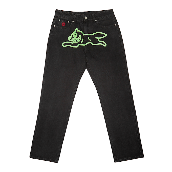 ICECREAM Running Dog Denim Pant black 87711 1