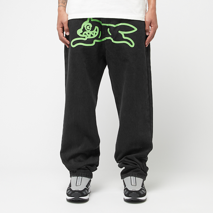 ICECREAM Running Dog Denim Pant black 87711 2