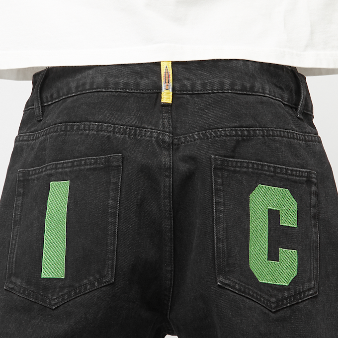 ICECREAM Running Dog Denim Pant black 87711 6