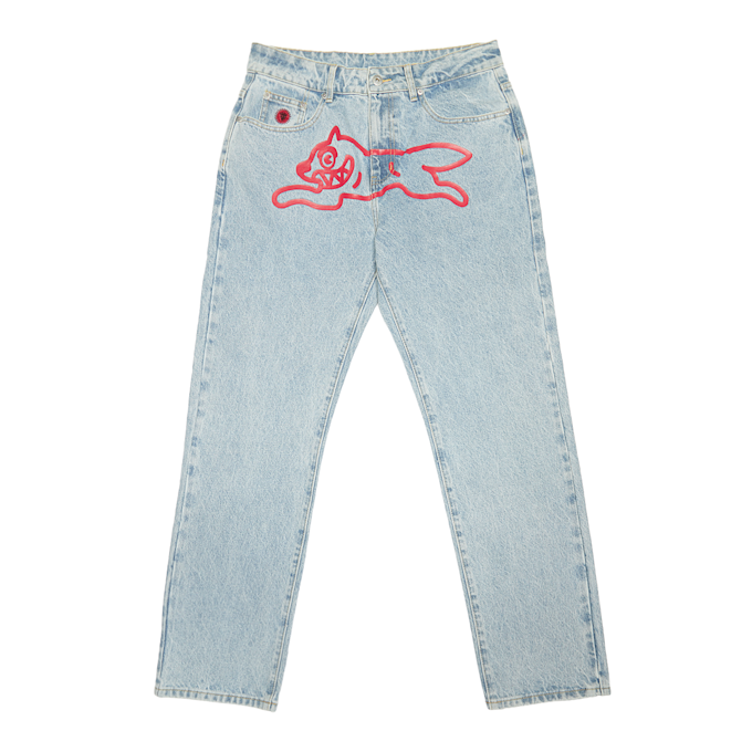 ICECREAM Running Dog Denim Pant blauw 86245 1