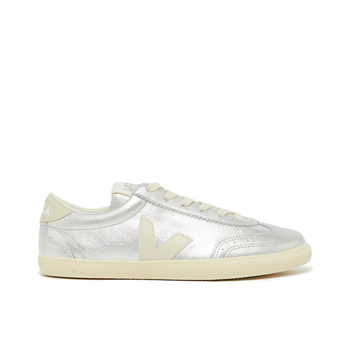 Veja Wmns Volley Leather "Silver Pierre" silber 89367 2