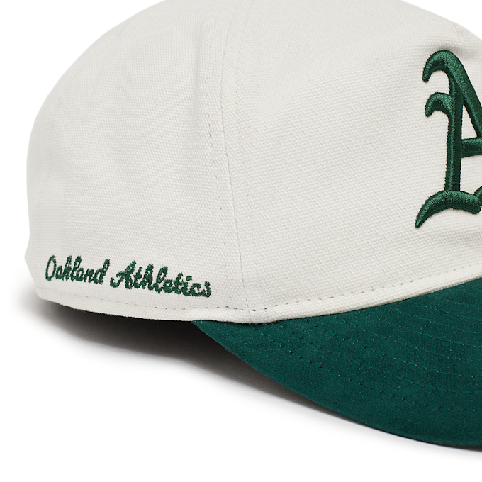 New Era Script Pc Golfer Oakland Athletics beige 87822 5