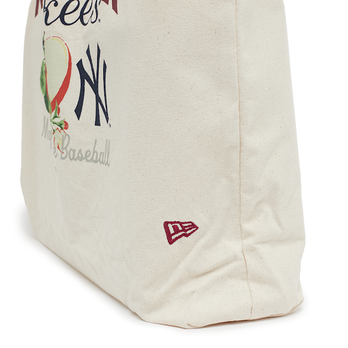 New Era New York Yankees MLB Fruit Canvas Tote Bag beige 90154 4