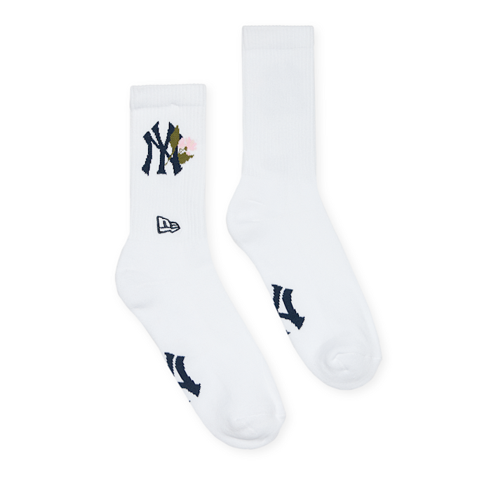 New Era New York Yankees MLB Icon Crew Socks white 86229 2