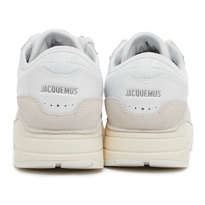 Nike x Jacquemus Air Max 1 "White" blanc 85570 5