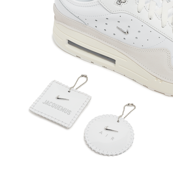 Nike x Jacquemus Air Max 1 "White" blanc 85570 8