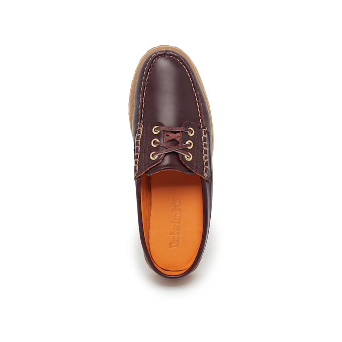 Timberland Vibram 3-Eye Mule Shoe Full Grain rouge 85568 4
