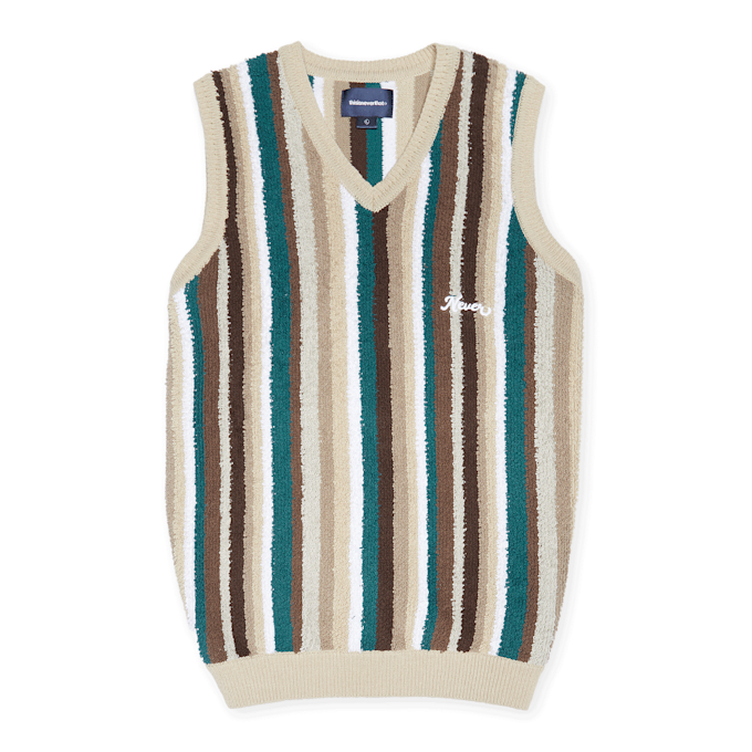 thisisneverthat Striped Knit Vest multicolor 87740 1