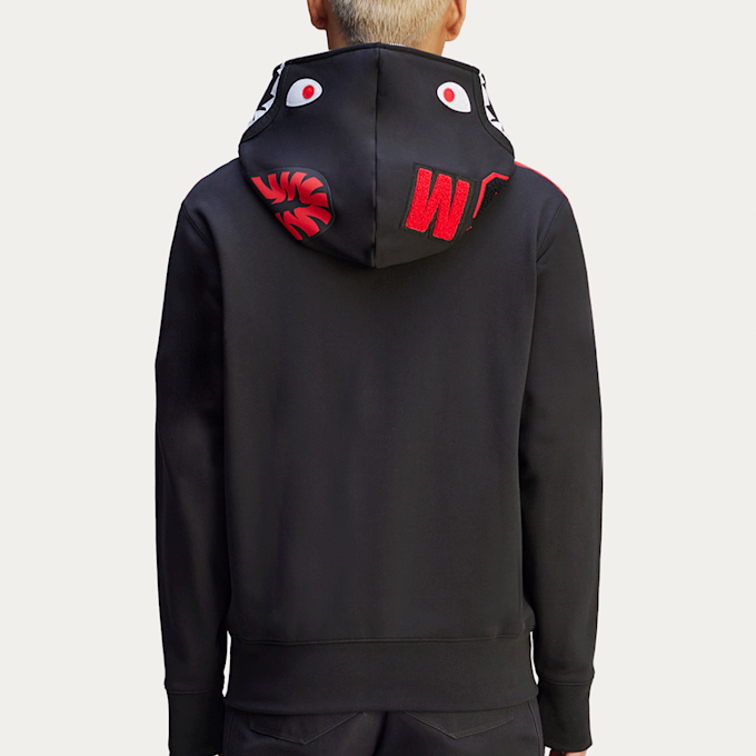 adidas Originals x A Bathing Ape Shark Full Zip Hoodie black 87733 3