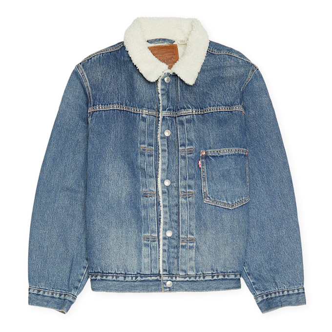 Levi's Type 1 Sherpa Trucker zwart 90566 1