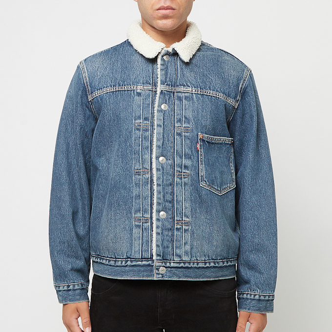 Levi's Type 1 Sherpa Trucker schwarz 90566 2