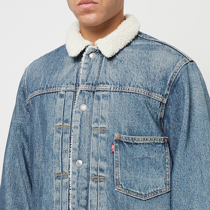 Levi's Type 1 Sherpa Trucker schwarz 90566 5