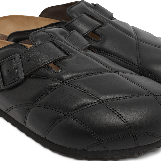 Birkenstock x Jesse Leyva Boston Quilted Leve noir 89197 6