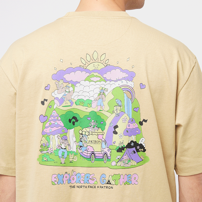 The North Face Mountain Cleanup Oversized T-Shirt beige 90442 6