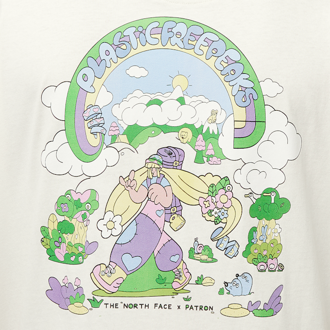 The North Face Clean Trails Oversized T-Shirt beige 89861 6