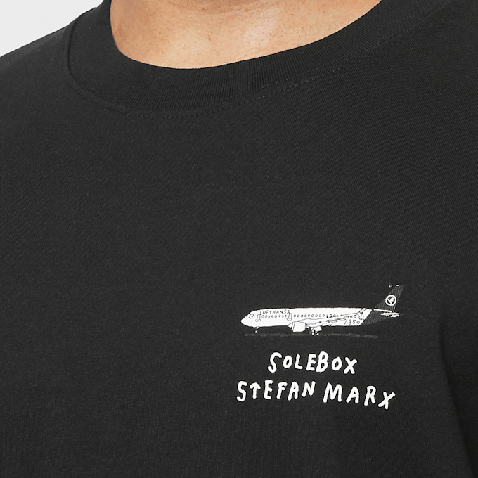 solebox x Lufthansa x Stefan Marx Tower Tee noir 90739 5