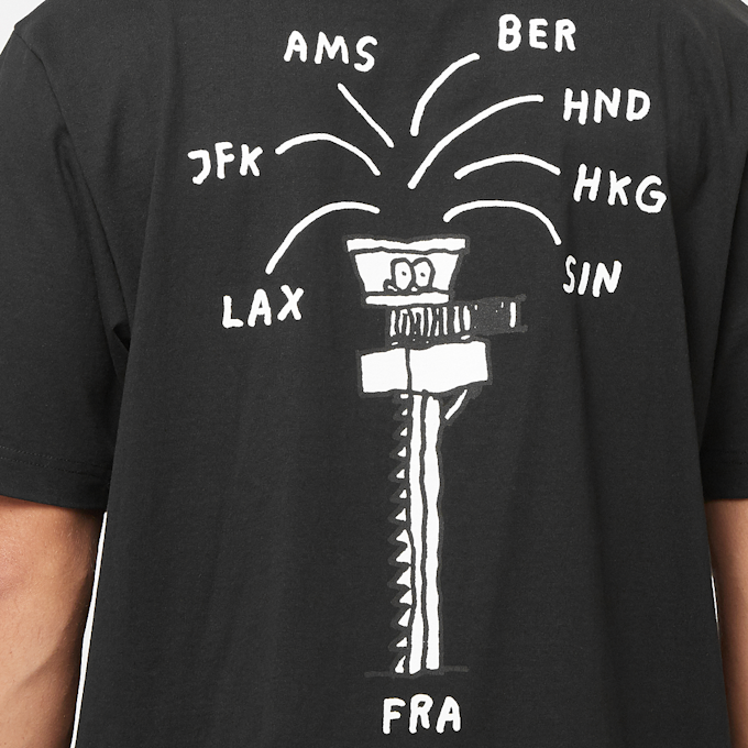 solebox x Lufthansa x Stefan Marx Tower Tee noir 90739 6