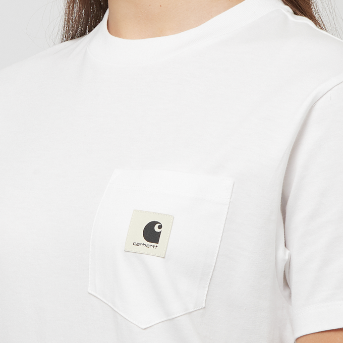 Carhartt WIP Wmns S/S Pocket T-Shirt weiß 87278 5