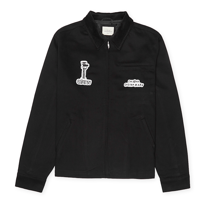 solebox x Lufthansa x Stefan Marx Workwear Jacket black 85589 1