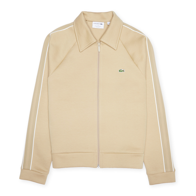 Lacoste Full Zip Sweatshirt beige 90211 1
