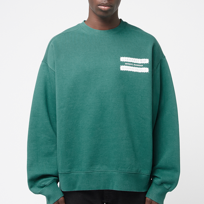 Carhartt WIP Catalogue Sweatshirt grün 89207 2