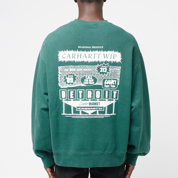 Carhartt WIP Catalogue Sweatshirt grün 89207 4