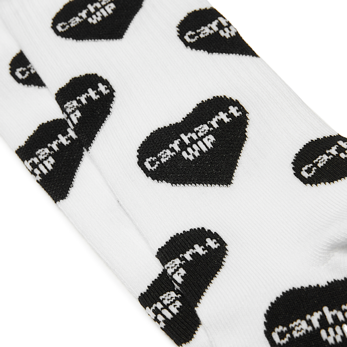 Carhartt WIP Heart Logo Socks white 91014 3