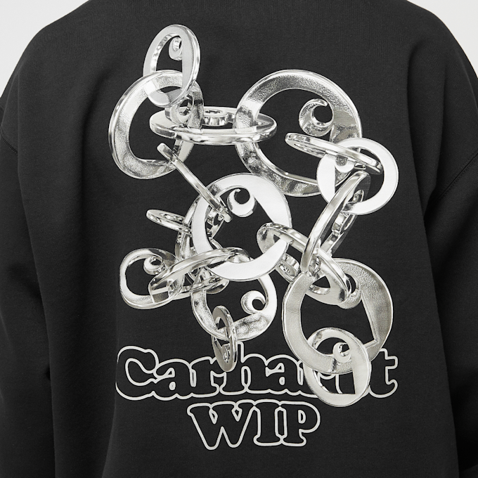 Carhartt WIP Charm Link Hoodie schwarz 89212 6