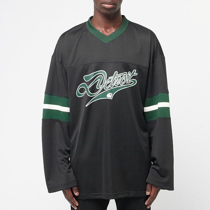 Carhartt WIP L/S Detroit Mesh T-Shirt noir 85590 2