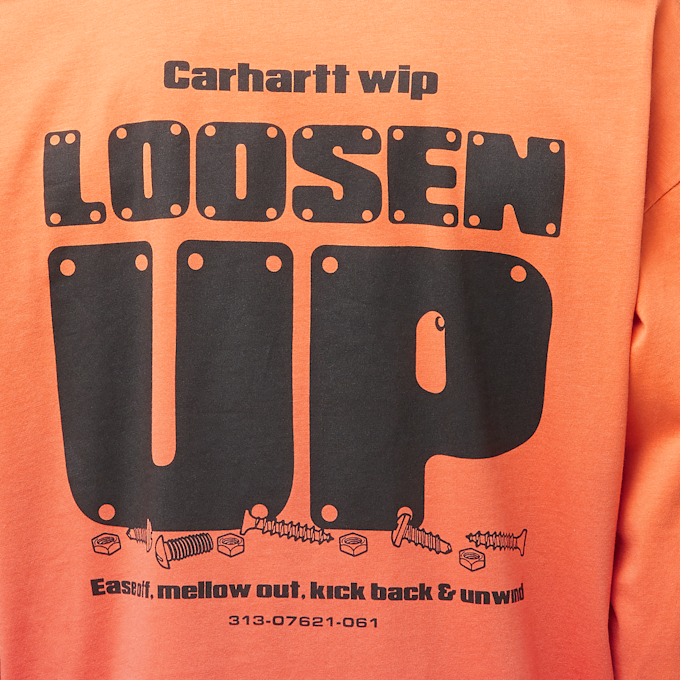 Carhartt WIP Light Work Longsleeve Shirt orange 88439 6