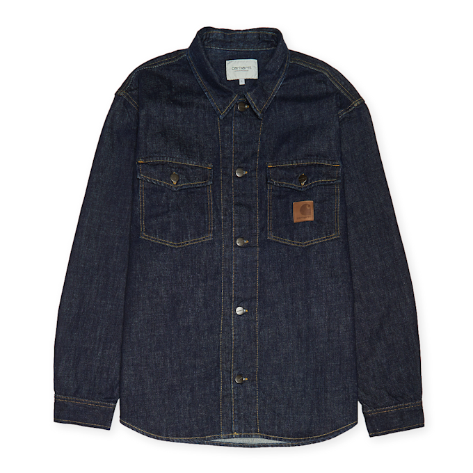 Carhartt WIP Lincoln Shirt Jacket bleu 90363 1