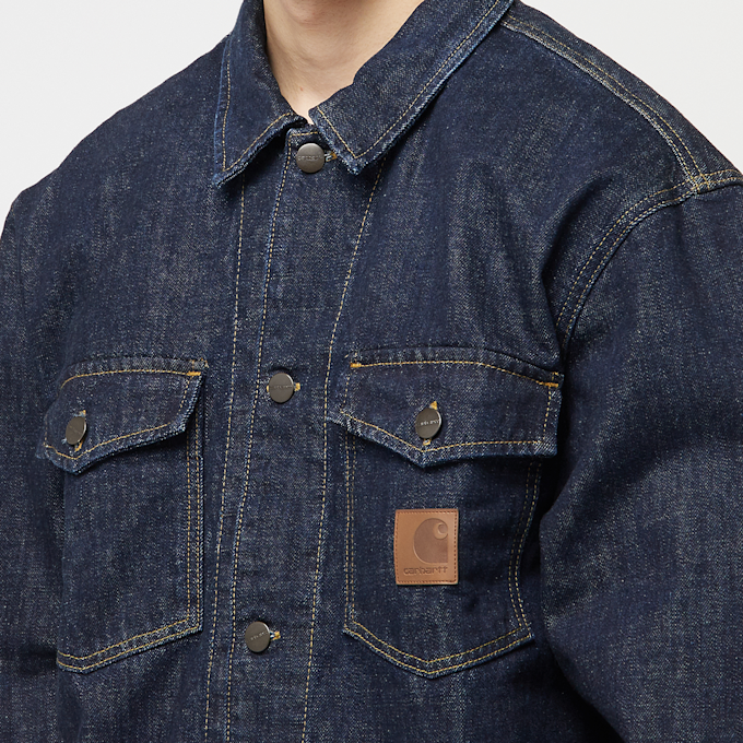 Carhartt WIP Lincoln Shirt Jacket bleu 90363 5