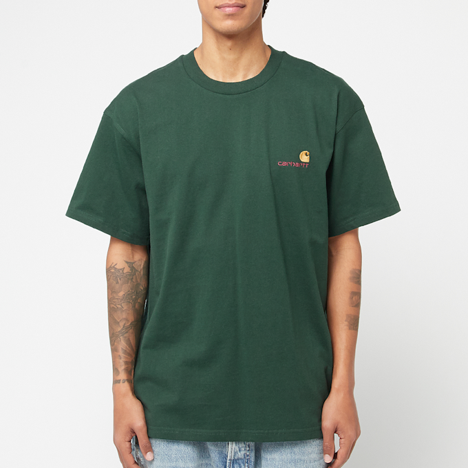 Carhartt WIP American Script T-Shirt grün 88442 2