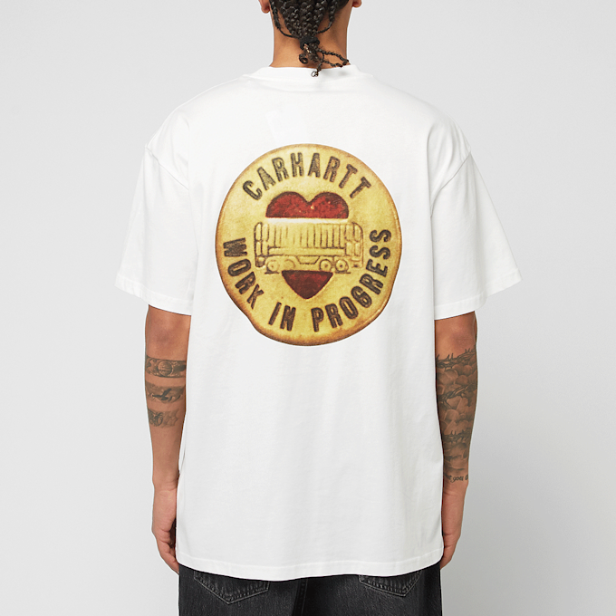 Carhartt WIP Button T-Shirt weiß 84657 4